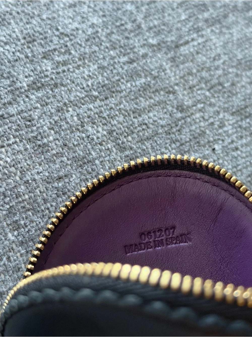 Loewe round leather